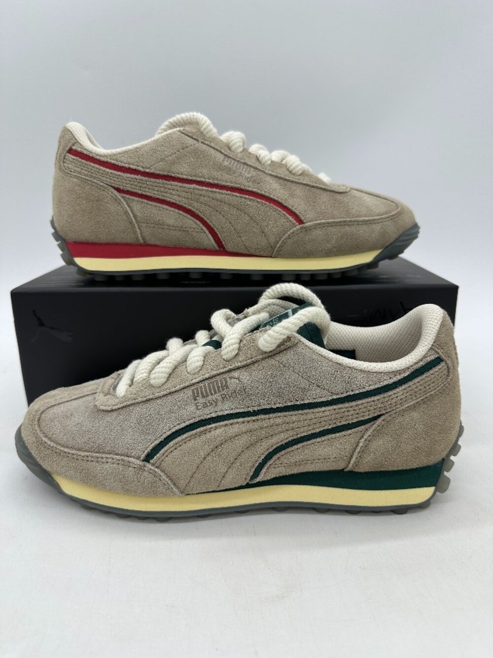 Puma Easy Rider Squid Game Men's Size 5.5 Tan Black Athletic Shoes 403643 01
